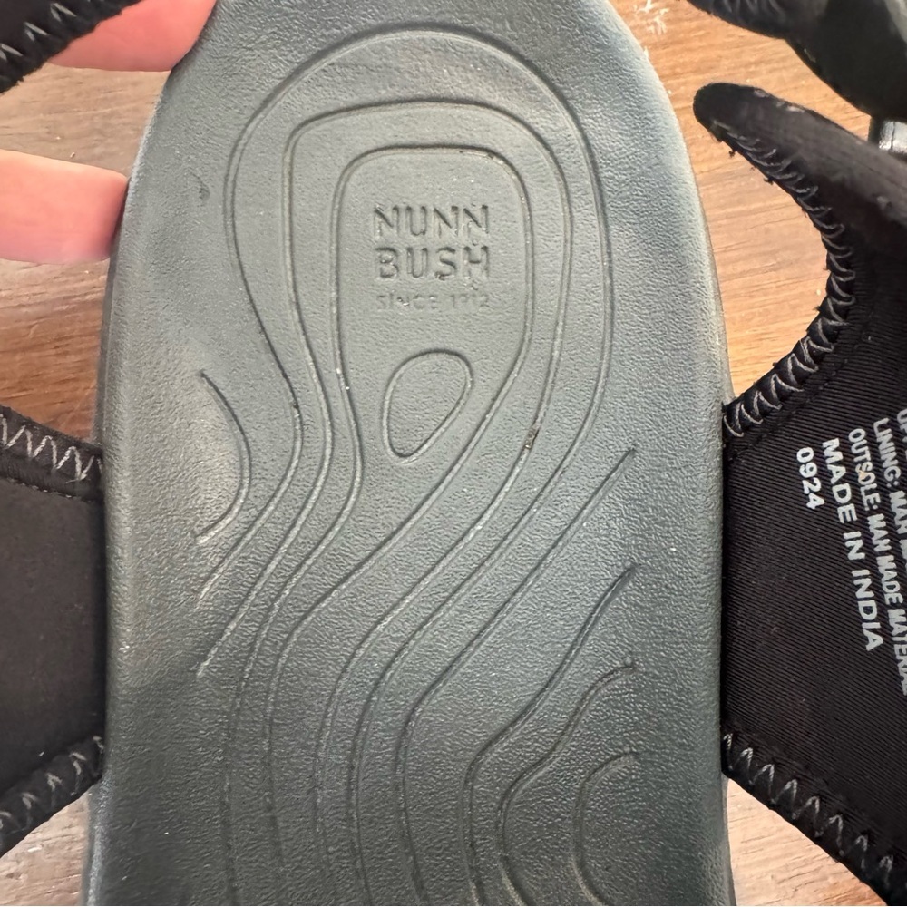 Nunn Bush Rio Bravo Fisherman Closed Toe Mens Sandals Black Size 13W Outdoor - Picture 6 of 8